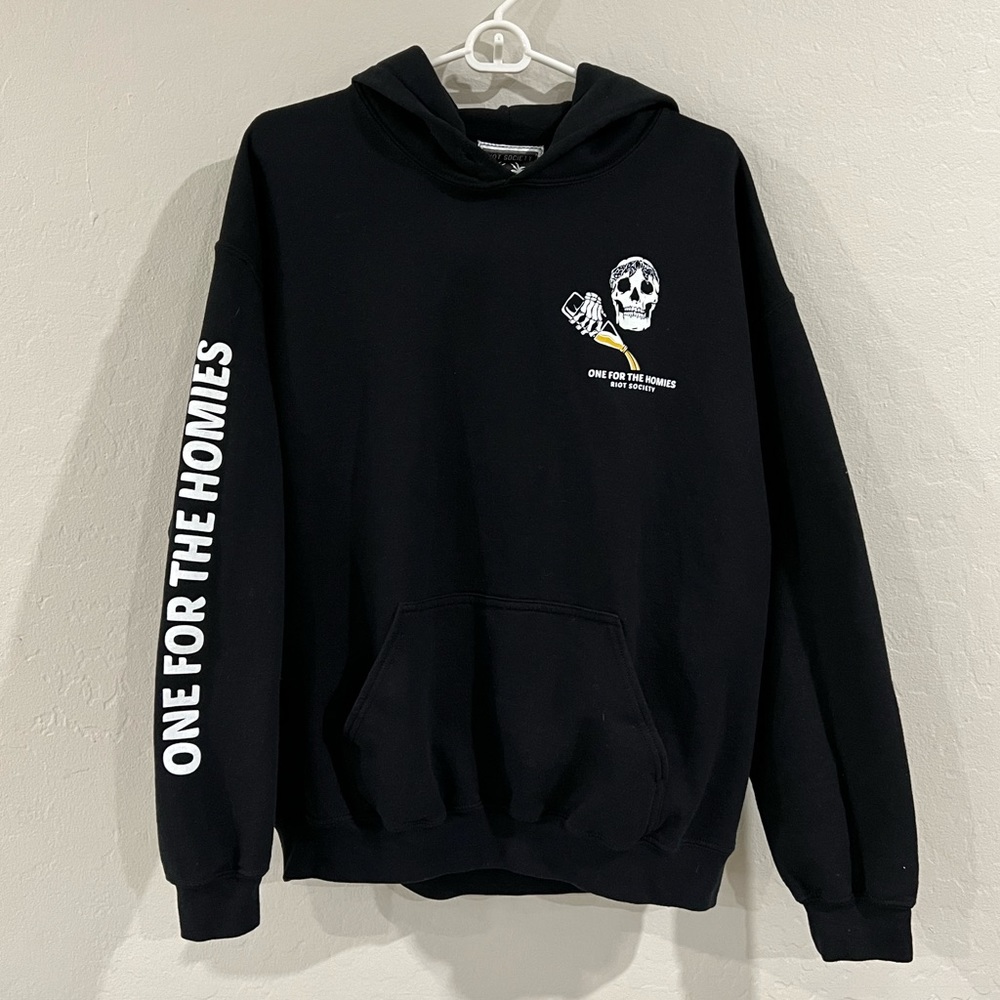 RIOT SOCIETY Mens Hoodie Sz. L